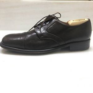 Bally | Brown Leather Oxfords 10.5D